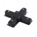 Virštinkinio bėgelio jungtis PROFILE X-CONNECTOR BLACK